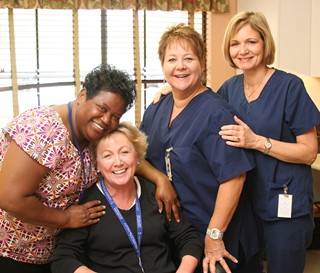 Hospice of the Valley staff enjoy work